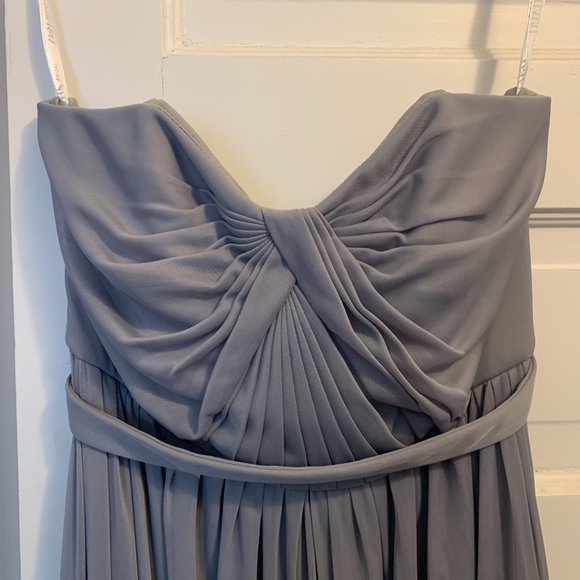 David's Bridal Convertible Bridesmaids Dress - Picture 2 of 11